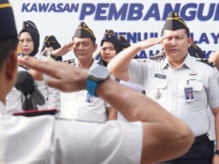 Apel Senin Pagi Buka Semangat Awal Pekan, Karutan Tekankan Disiplin Dan Pelayanan Prima