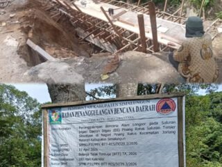 Pemkab Simalungun Bangun Saluran Irigasi Yang Telah Lama Longsor Di Huta Sibuntuon, Nagori Pinang Ratus 
