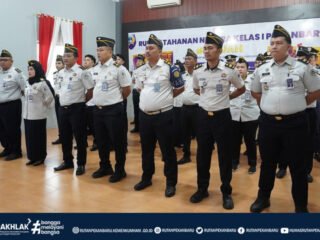 Rutan Pekanbaru Ikuti Apel Bersama ASN Kementerian Imigrasi Dan Pemasyarakatan Secara Virtual