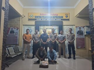 POLRES PASAMAN BARAT AMANKAN DUA TERDUGA PELAKU PUNGLI DI OBJEK WISATA POHON SERIBU PANTAI SASAK