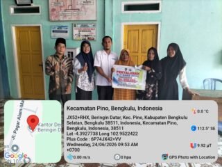 Pemdes Beringin Datar Salurkan BLT DD Triwulan II 2026 kepada 8 KPM di Gedung Serbaguna