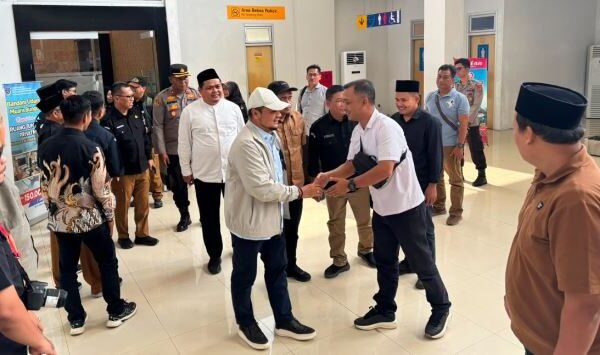 Polres Bungo Kawal Ketat Kunjungan Ketua KPU RI, Seluruh Rangkaian Kegiatan Berlangsung Aman Dan Lancar
