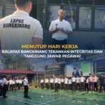 Menutup Hari Kerja, Kalapas Bangkinang Tekankan Integritas Dan Tanggung Jawab Pegwai