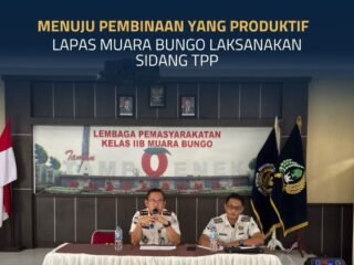 Lapas Muaro Bungo Melaksanakan Sidang TPP, Menuju Pembinaan Yang Produktif