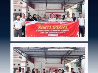 Setetes Darah Sejuta Harapan, Pegawai Lapas Muaro Bungo Gelar Kegiatan Bakti Sosial Donor Darah Dalam Rangka Hari Kemerdekaan Republik Indonesia Ke-81