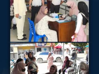 Lapas Kelas IIB Teluk Kuantan Gelar Pemeriksaan Kesehatan Gratis Bagi Keluarga Warga Binaan Dan Masyarakat Sekitar