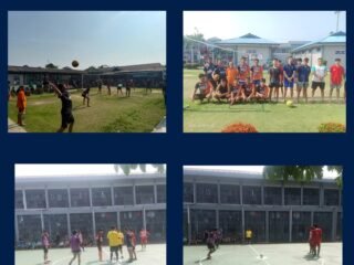 Semarak HUT RI Ke 81, Lapas Kelas IIA Bangkinang Gelar Pertandingan Olahraga Antar Warga Binaan