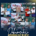 Semarak HUT RI Ke-81, Rutan Pekanbaru Gelar Pesta Rakyat Dan Beragam Perlombaan