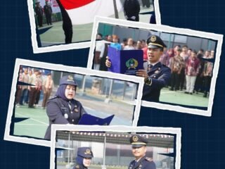 Semarak HUT RI Ke-81 Rutan Pekanbaru Gelar Upacara Kemerdekaan, Serahkan Remisi Kepada 1.229 Narapidana Dan Anugerahkan Satyalancana Karya Satya