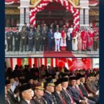 Kalapas Teluk Kuantan Mengikuti Upacara Peringatan HUT RI Ke-81 Bersama Forkopimda Kuansing