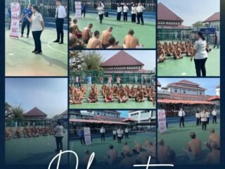 Rutan Kelas I Pekanbaru Gelar Mapenaling Dan Penyuluhan Kesehatan Bagi Tahanan Baru