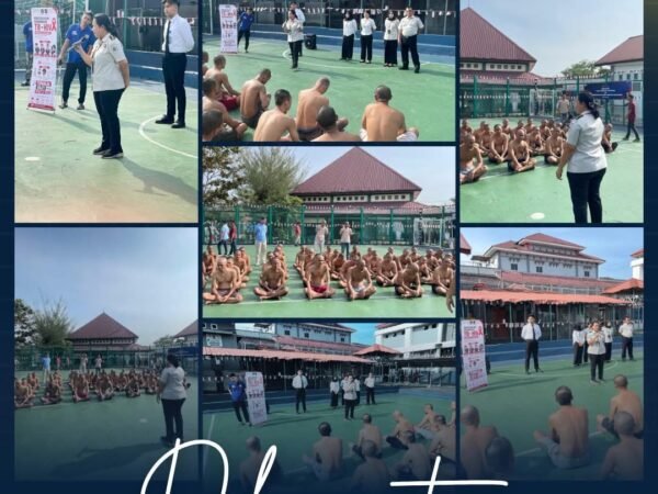Rutan Kelas I Pekanbaru Gelar Mapenaling Dan Penyuluhan Kesehatan Bagi Tahanan Baru
