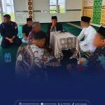 Wujud Pemenuhan Hak WBP, Lapas Narkotika Rumbai Fasilitasi Prosesi Akad Nikah Di Masjid At-Taubah