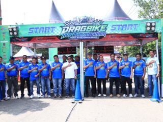 Kapolres Kuansing Buka Kejuaraan Drag Bike HUT Bhayangkara 2026, Salurkan Bakat Generasi Muda Dan Cegah Balap Liar