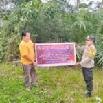 Polsek Benai Dan Polsek Logas Tanah Darat Gencarkan Sosialisasi Karhutla, Kapolres Kuansing Ajak Masyarakat Cegah Kebakaran Sejak Dini