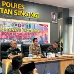 Polres Kuansing Perkuat Sinergi Lintas Sektoral Melalui Rapat Koordinasi Kesiapsiagaan Penanganan Karhutla