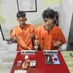 Dua Pelaku Narkoba Di Tangkap Polsek Kampar Kiri, Sita 12.07 Gram Sabu-Sabu
