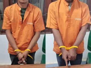 Polsek Tambang Tangkap Dua Pelaku Narkoba Di Desa Koto Perambahan, Sita Puluhan Sabu-Sabu Siap Edar