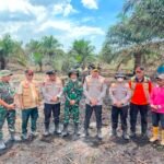 Pantau Titik Rawan Karhutla, Polda Riau Bersama TNI-BPBD Gelar Patroli Udara Dan Darat