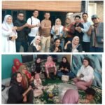 Keakraban Terlihat Di Kediaman Daeng Johan Dan Desi Novita Saat Puluhan Awak Media Hadir Dalam Rangka Acara Rutin Grup Info Lalu Lintas Sekaligus Doa Syukuran Menempati Rumah Baru