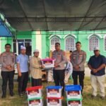Pasca Kebakaran Asrama Ponpes Syekh Burhanuddin, Kapolres Kampar Datang Langsung Sampaikan Simpati Dan Bantuan