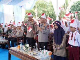 Presiden Prabowo Resmikan Jembatan Merah Putih Presisi, Kapolda Riau Laporkan 110 Jembatan Untuk Rakyat