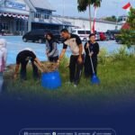 Dalam Rangka Memperingati HUT RI Ke- 81, Lapas Narkotika Kelas IIB Rumbai Gelar Aksi Bersih Lingkungan