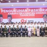 Kapolres Kuansing Hadiri Pengukuhan Paskibraka 2026, Semangat Merah Putih Menggema Jelang HUT RI Ke-81