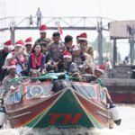 Ekspedisi Merah Putih Presisi, Polda Riau Menyambangi Desa Kuala Selat Dan Melakukan Penanaman Mangrove