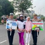 Polantas Karib Hadir Di CFD Pekanbaru, Kehadiran Polisi Disambut Hangat Masyarakat