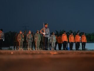 Apel Kehormatan Dan Renungan Suci, Kapolres Kuansing Tekankan Penghormatan Kepada Jasa Para Pahlawan