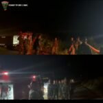 Kebakaran Hutan dan Rawa di Simpang Obor Siak Berhasil Dipadamkan Yonif TP 851/BBC