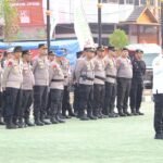 Apel Pengamanan Pacu Jalur 2026, Polres Kuansing Perkuat Kesiapsiagaan Di Tepian Narosa