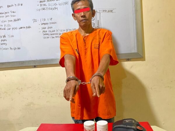 Polsek Tapung Tangkap Warga Bencah Kelubi, Sita 10.08 Gram Sabu-Sabu