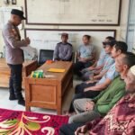 Jumat Curhat Polsek Logas Tanah Darat, Warga Sampaikan Keluhan Dan Aspirasi Kamtibmas