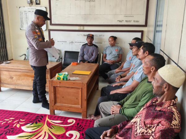 Jumat Curhat Polsek Logas Tanah Darat, Warga Sampaikan Keluhan Dan Aspirasi Kamtibmas