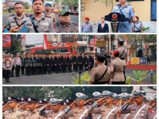 Peringati Hari Juang Polri , Polres Cianjur Kenang Perjuangan 67 Polisi Kibarkan Merah Putih Sehari Sebelum Proklamasi