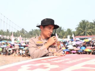 Kapolres Kuansing Pimpin Pengamanan Dan Patroli Pacu Jalur Nasional 2026, Pastikan Rangkaian Kegiatan Berjalan Aman Dan Kondusif