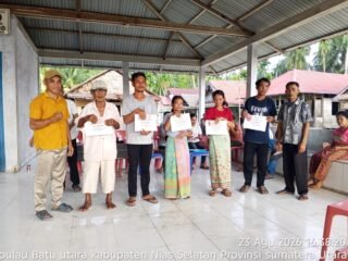 BLT Dana Desa Teluk Limo Disalurkan, Warga Antusias Terima BantReport Enam Bulan