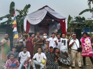 komunitas Kuojang Gelar Santunan Jompo dan Anak Yatim