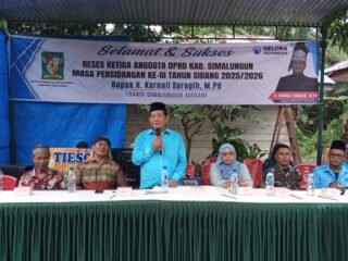 H. Karnali Saragih Turun ke Padang Mainu, Serap Langsung Aspirasi Warga dalam Reses DPRD Simalungun