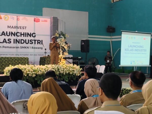 Gandeng Ritel Modern dan UMKM, Jurusan Pemasaran SMKN 1 Bawang Buka Kelas Industri