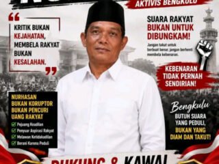 Dukungan Masyarakat Mengalir untuk Nurhasan, Suara Rakyat Tak Boleh Dibungkam