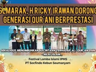 Festival Lomba Islami IPMS PT Socfindo Seumanyam Diikuti 117 Pelajar, H. Ricky Dorong Generasi Qur’ani Berprestasi