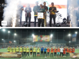 Meriahkan HUT ke-81 RI, Danrem 012/TU Buka Open Turnamen Piala Danrem 012/TU*