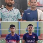 Persaingan Memanas! Yamin Gea/Nuar Zebua Siap Tarung Sengit Lawan Fandi/Carlan di Final Badminton Malam Ini