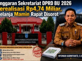 Belanja Makan Minum Rapat di Sekretariat DPRD Bengkulu Utara Jadi Sorotan