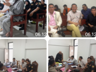 PERTEMUAN SIDANG GUGATAN WARGA KENTEN TERHADAP PDAM TIRTA BETUAH YANG KE 3 MASIH TAHAP DI MEDIASI