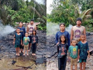 Di Tengah Semangat Kemerdekaan, Rumah Warga Hilidohona Dilalap Api: Keluarga Kehilangan Tempat Tinggal dan Harta Benda