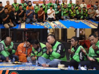 Memperingati Satu Tahun Wafatnya Almarhum Affan Kurniawan, Doa' Bersama Kapolresta Banyuwangi Perkuat Sinergi Keselamatan Jalan dan Kamtibmas Bersama Komunitas Ojol
